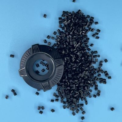 Gránulo de elastómero TPU GRS 85A Negro Resistencia al desgaste Material plástico reciclado TPU 100% reciclado