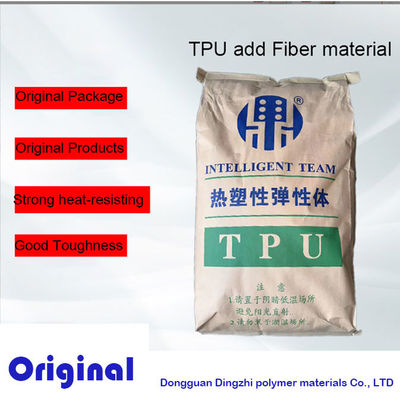 Granulos de fibra de carbono virgen TPU Materia prima plástica biodegradable