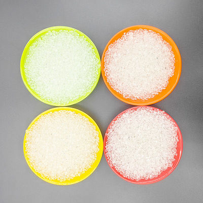 Pellets de plástico moldeable de polímero termoplástico con perlas transparentes personalizadas de TPU suave para juguetes de mascotas