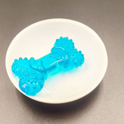 Pellets de plástico moldeable de polímero termoplástico con perlas transparentes personalizadas de TPU suave para juguetes de mascotas