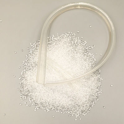 Materia prima TPU resistente a los rayos UV Pelletos de plástico blanco para moldeo por extrusión