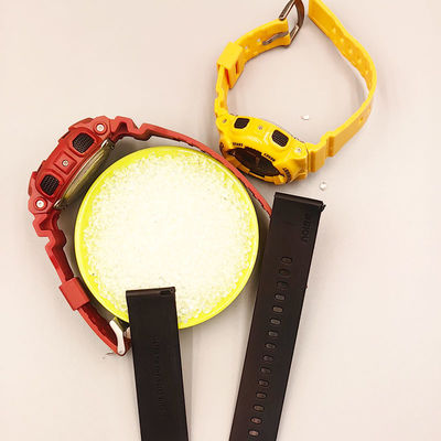 Polyuretano termoplástico biodegradable pellets de plástico granulados coloreados