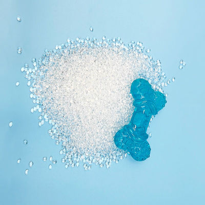 Polyuretano termoplástico biodegradable pellets de plástico granulados coloreados