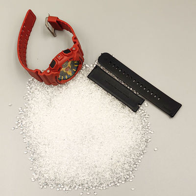 Polyuretano termoplástico biodegradable pellets de plástico granulados coloreados