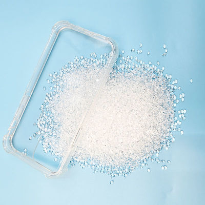 Perlas de termoplástico moldeables transparentes Gránulos de plástico industrial inodoros