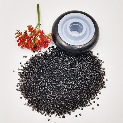 Materiales reciclados GRS Negro 85A Elastomero de poliuretano termoplástico para inyección de plástico