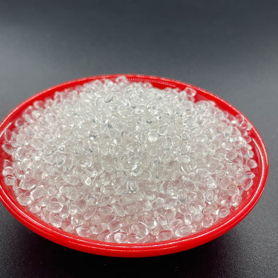 Materia prima TPU transparente Granulados de plástico compostable Resistente a los rayos UV Para el caso del teléfono celular