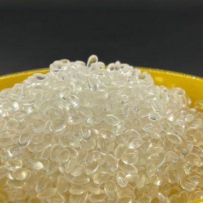 Pelletas de resina de poliuretano transparente granel de plástico para llenar juguetes