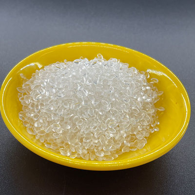 Pelletas de resina de poliuretano transparente granel de plástico para llenar juguetes