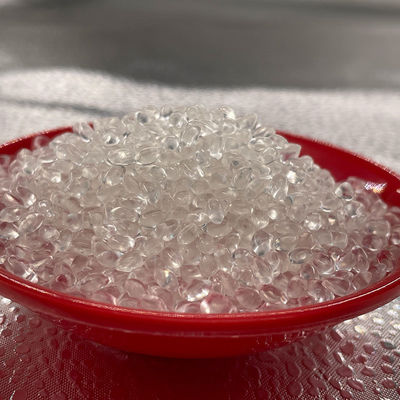 Pelletas de resina de poliuretano transparente granel de plástico para llenar juguetes