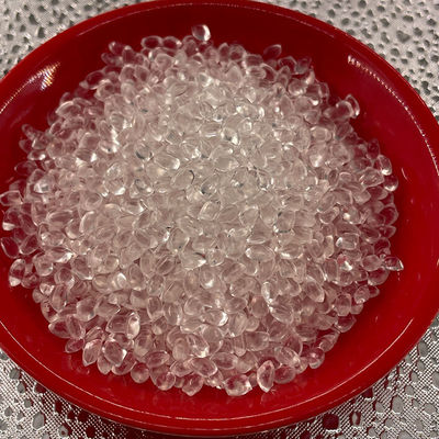 Pelletas de resina de poliuretano transparente granel de plástico para llenar juguetes