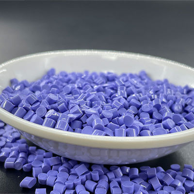 Materia prima plástica de poliuretano termoplástico para moldeo por inyección ODM, combinación de colores, material en gránulos coloridos