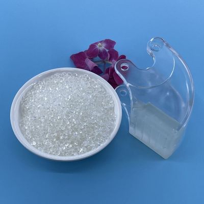 Resistente al aceite a base de poliéter de pellets de fibra de carbono TPU transparente