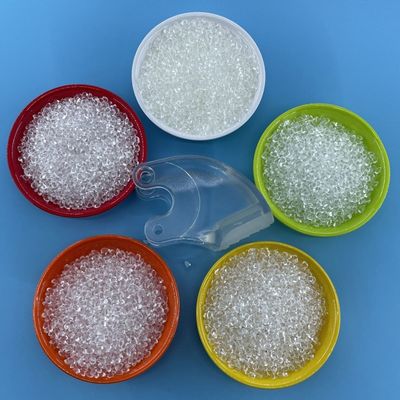 Resistente al aceite a base de poliéter de pellets de fibra de carbono TPU transparente
