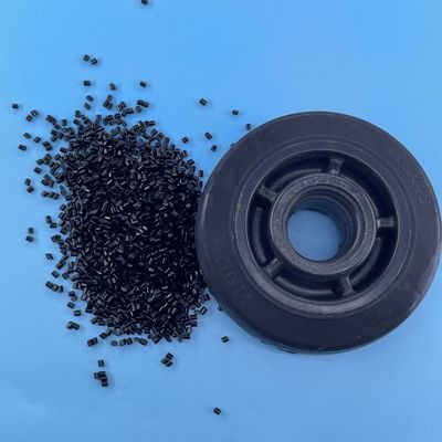 Material de poliuretano termoplástico ODM PU negro a granel