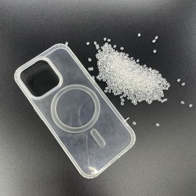 Cuerpo de teléfono de protección de materia prima TPU suave y transparente