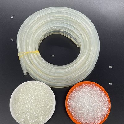 Polyuretano termoplástico biodegradable pellets de plástico granulados coloreados