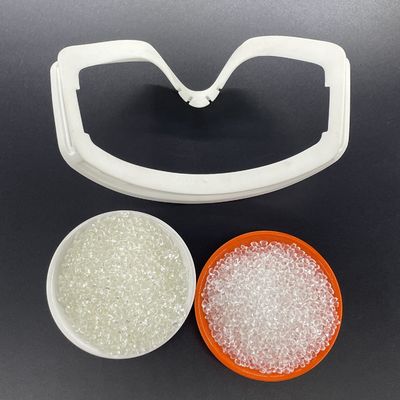 Pellets de plástico de moldeo por inyección reciclado TPU crudo ligero