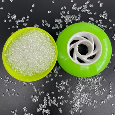 Pellet de poliuretano médico TPU conductor, bajo precio, alta densidad para las ruedas
