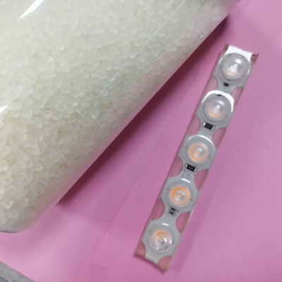 Materia prima de TPU ignífugo grado UL94-V0 para tira de luz. Dureza: shore 45A-74D para elegir