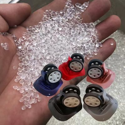 Buena resistencia a la abrasión y al ruido Pelletos de TPU para ruedas y ruedas de equipaje