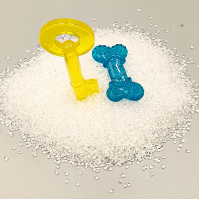 Juguetes para mascotas de TPU de alta transparencia, transparencia de aproximadamente 5-6 mm, buen rebote, excelente tenacidad