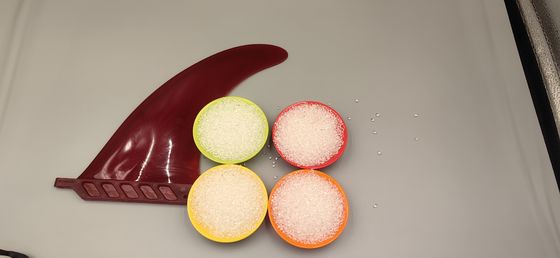 Alta dureza de Tpu transparente 64D Transparencia de alrededor de 5-6 mm, buen rebote, excelente dureza