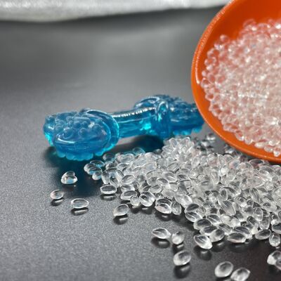 TPU altamente transparente, ultra claro, resistente, rebote para tiras de luz, juguetes para mascotas, tubos extruidos