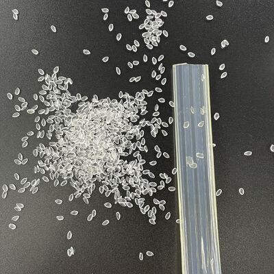 Pellet termoplástico de plástico moldeable de TPU de alta transparencia