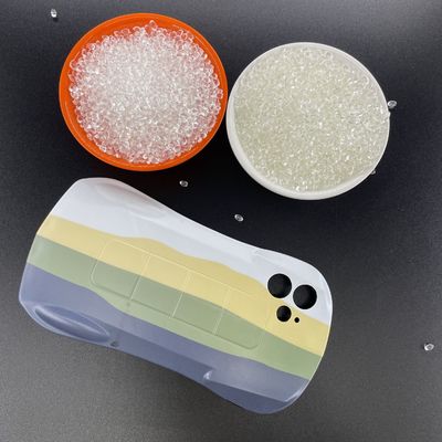 Pellets de materia prima de TPU ligero a base de poliéter a granel, suministro de fábrica, buen precio, stock disponible, resistencia al desgaste, material plástico para moldeo por inyección