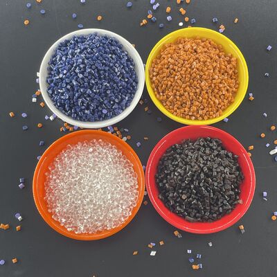 Las partículas de TPU de alto rendimiento se pueden mezclar en una variedad de colores